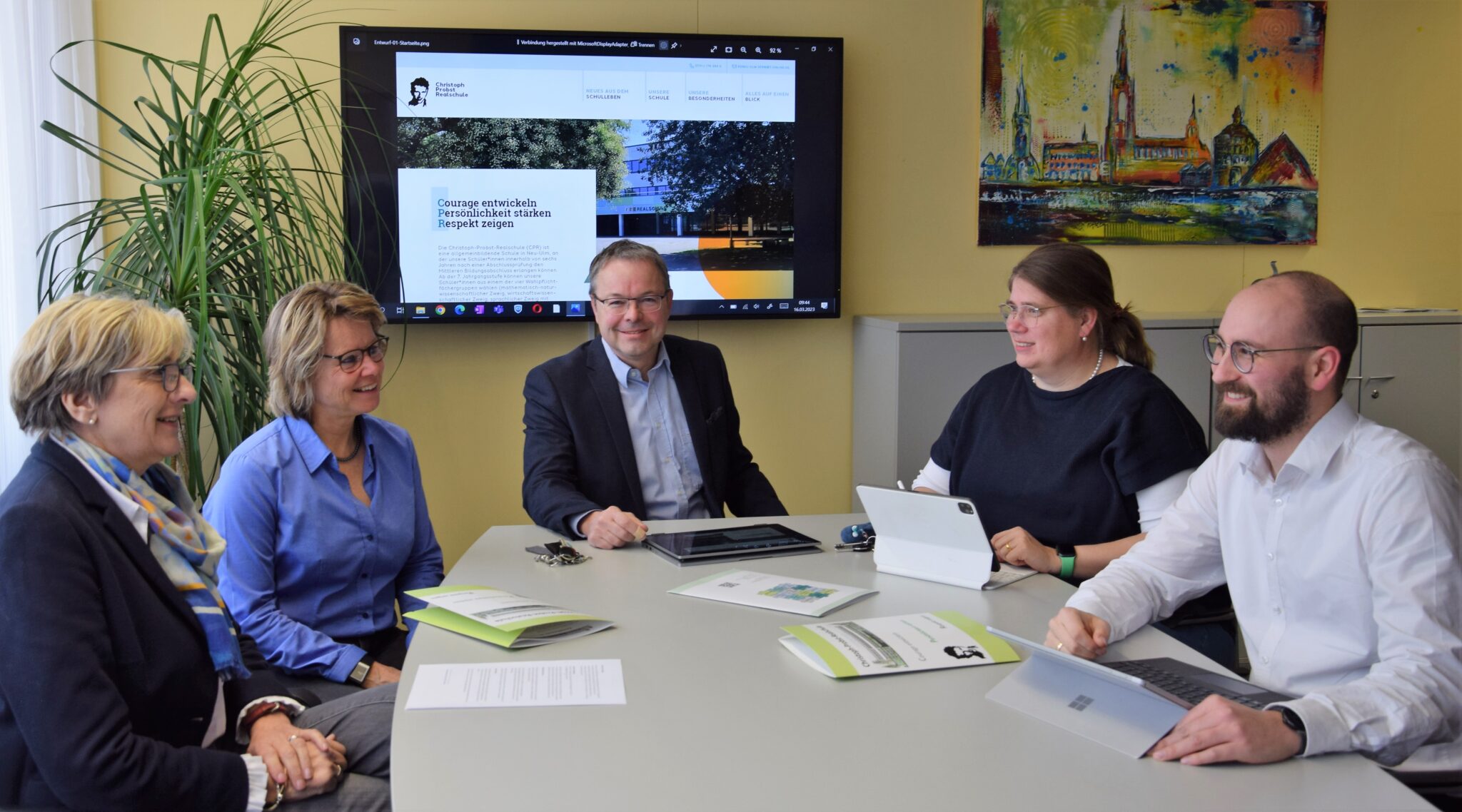 Schulleitung und Verwaltung Realschule NeuUlm